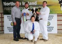 Awarded Champion Calf @ Northern Ireland Calf Show 2017